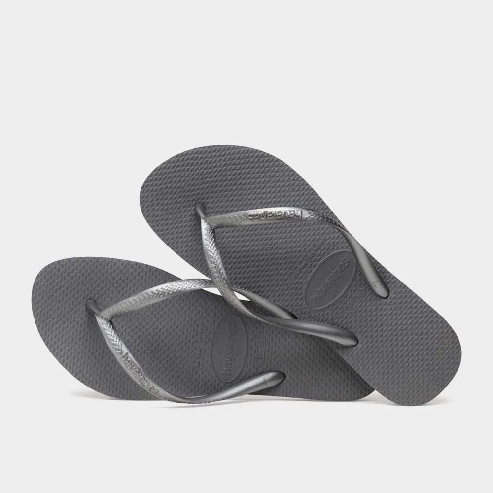Havaianas Womens Slim Steel Thongs Grey _ 180106 _ Grey sold by Tekkie Town product image thumbnail 4