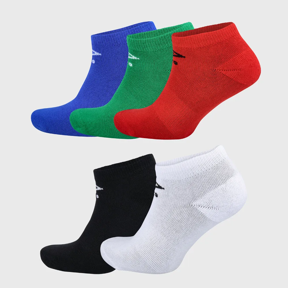 Umbro Unisex 5 Pack Fashion Hidden Socks Multi sold by Tekkie Town product image thumbnail 2