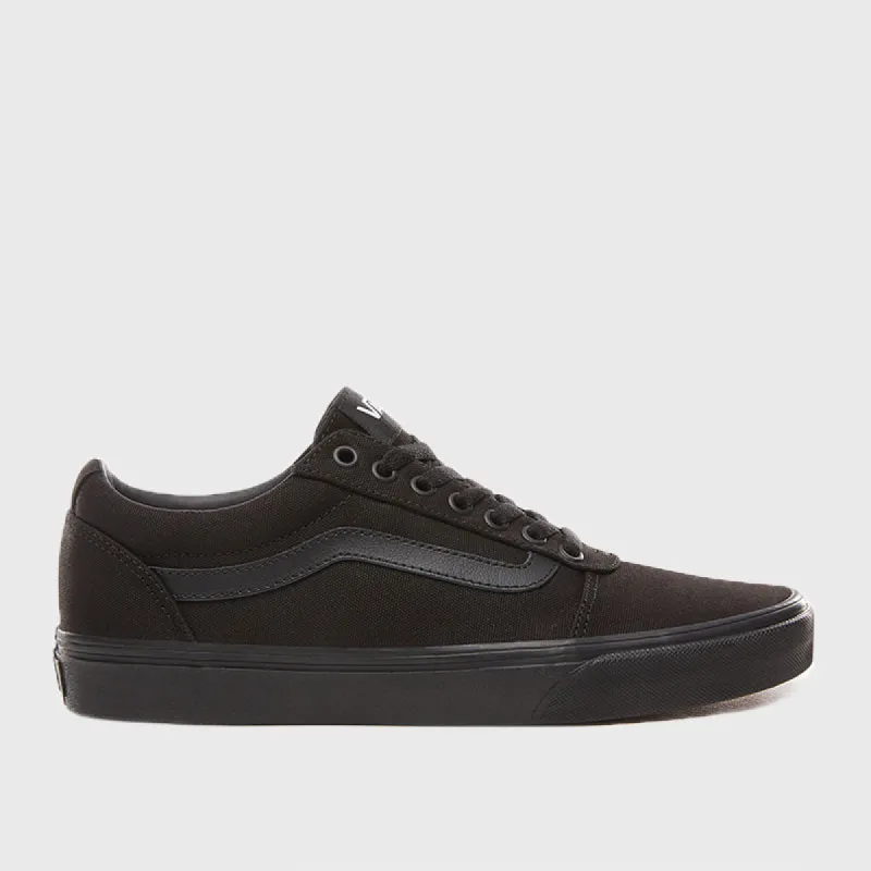 Vans Mens Ward Black _ 164745 _ Black sold by Tekkie Town
