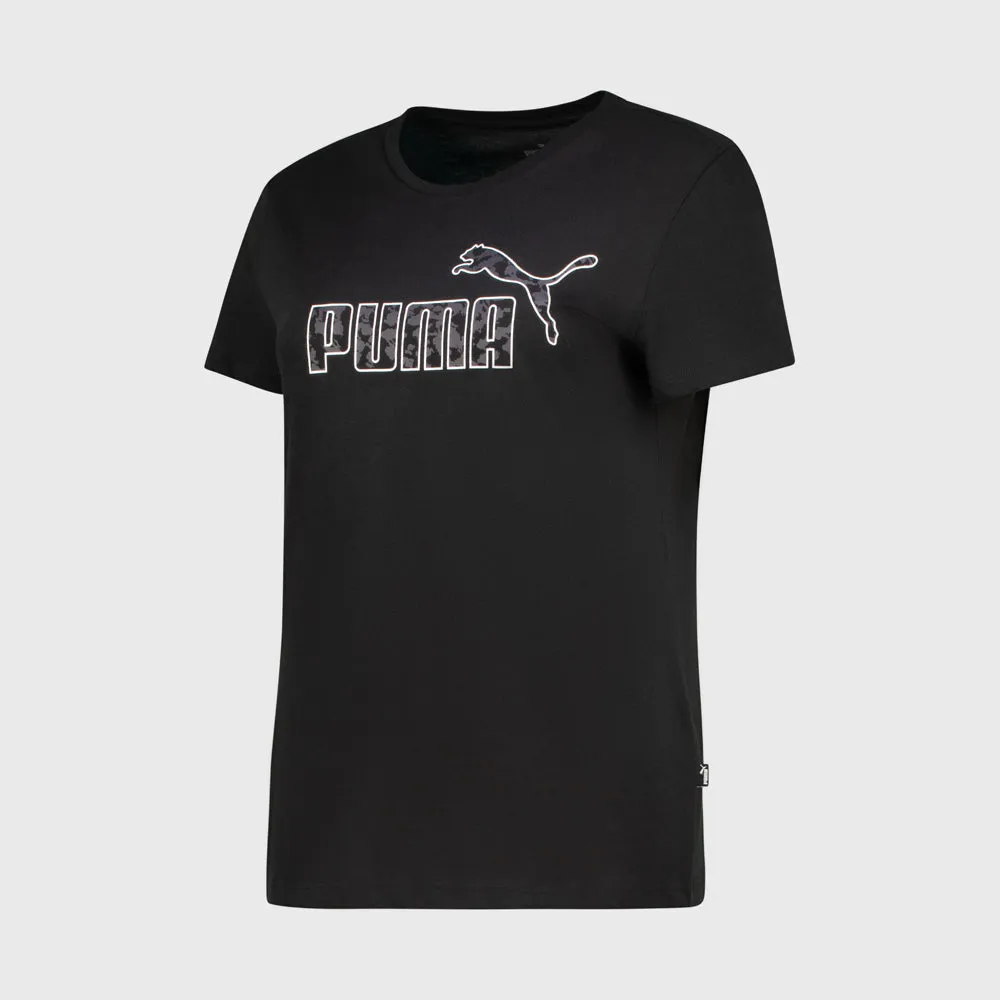 W Ess+ Animal Tee _ 173762 _ Black sold by Tekkie Town