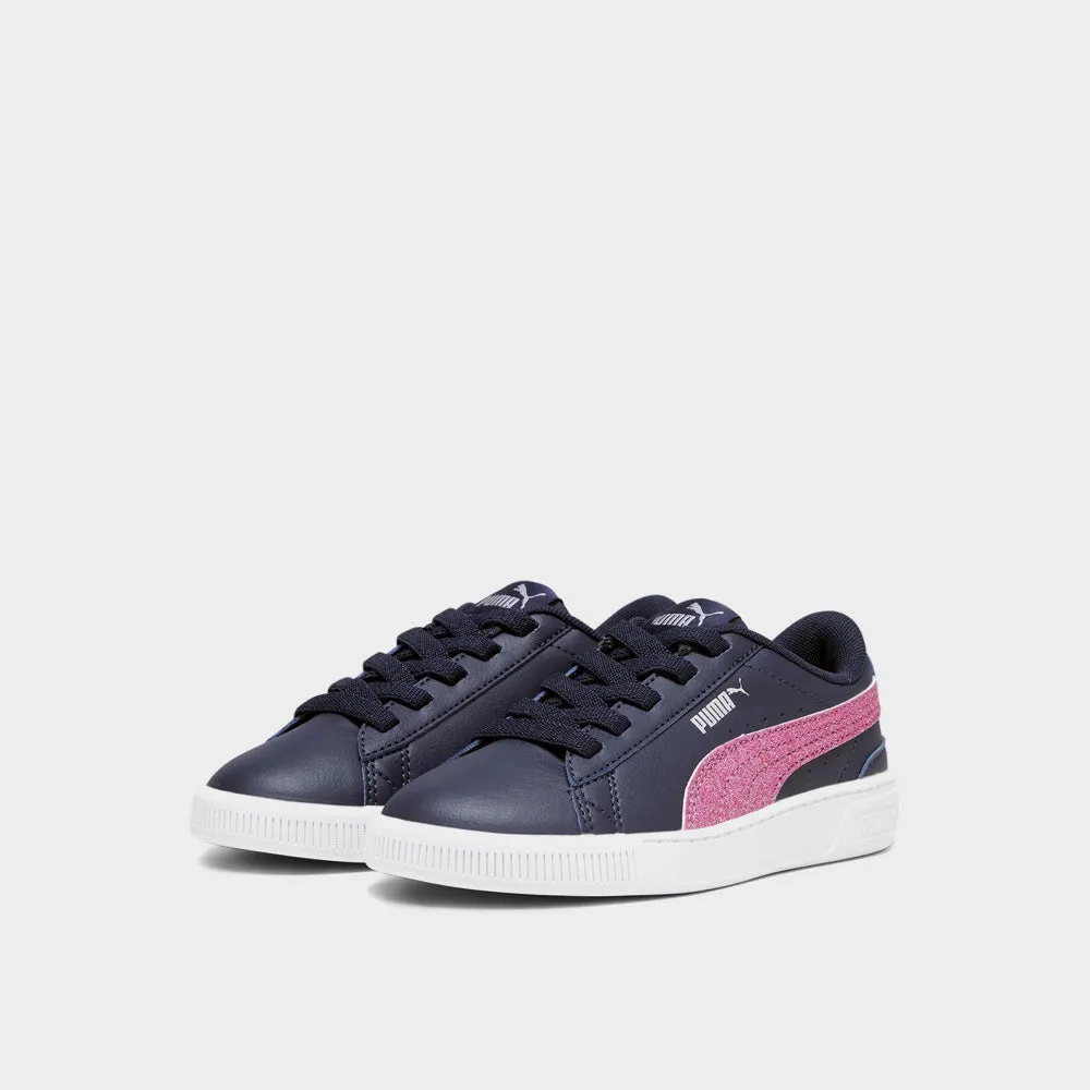 Puma Girls Vikky V3 Glitz Fs Ac Ps Sneaker Blue/Pink _ 174086 _ Blue sold by Tekkie Town product image thumbnail 4