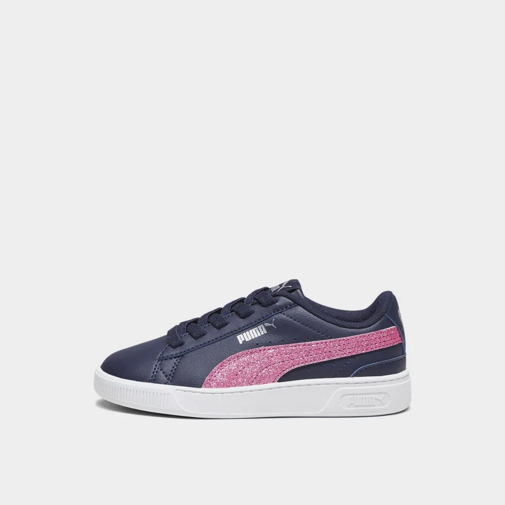 Puma Girls Vikky V3 Glitz Fs Ac Ps Sneaker Blue/Pink _ 174086 _ Blue sold by Tekkie Town product image thumbnail 2