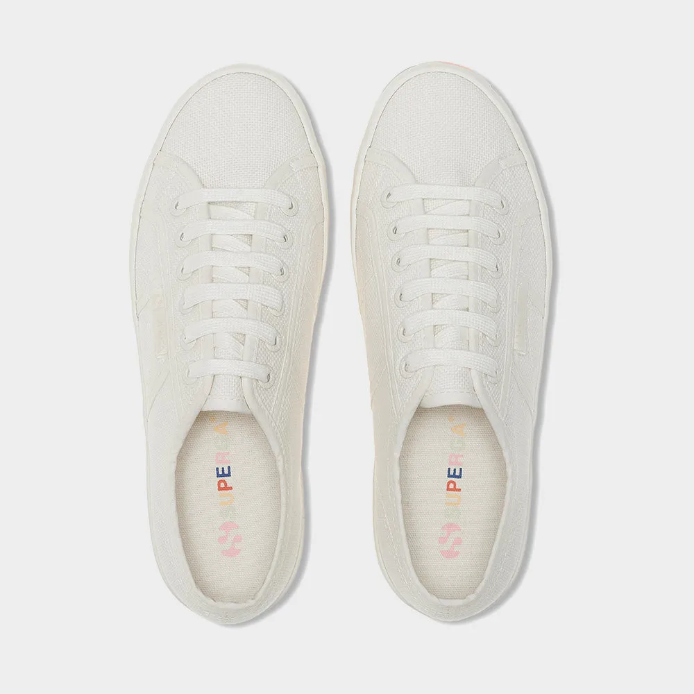 Superga Womens 2740 Lettering Sneaker White/Multi _ 180129 _ White sold by Tekkie Town product image thumbnail 3