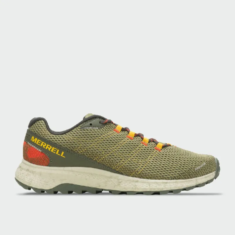 Merrell Mens Fly Strike Sneaker Green/Multi _ 172910 _ Green sold by Tekkie Town