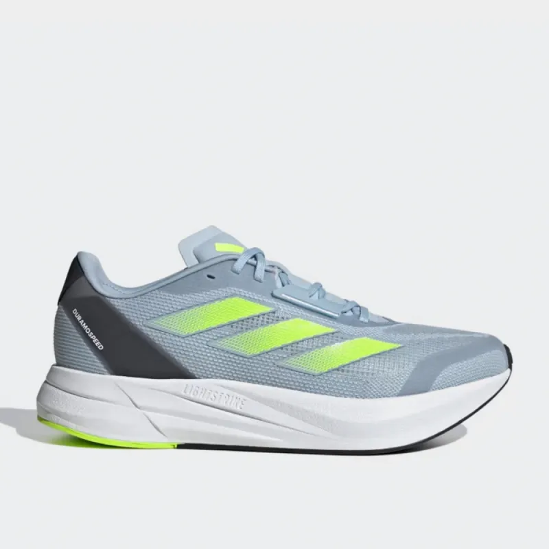 Adidas Mens Duramo Speed Performance Running Grey/ Green _ 173906 _ Grey sold by Tekkie Town