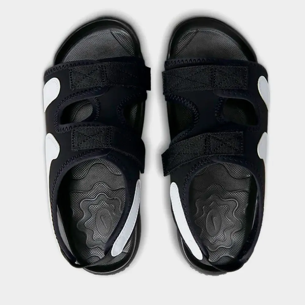 Nike Youth Sunray Adjust 6 Sandal Black/White _ 173868 _ Black sold by Tekkie Town