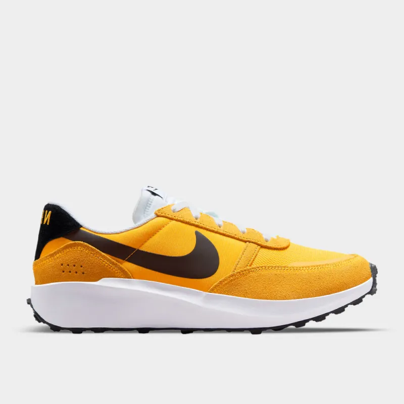 Nike Mens Waffle Debut Sneaker Orange/black _ 181609 _ Orange sold by Tekkie Town