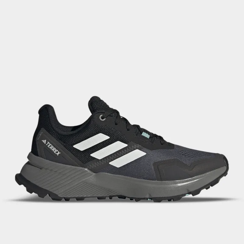 Adidas Womens Terrex Soulstride Trail Run Black/grey  _ 173668 _ Black sold by Tekkie Town