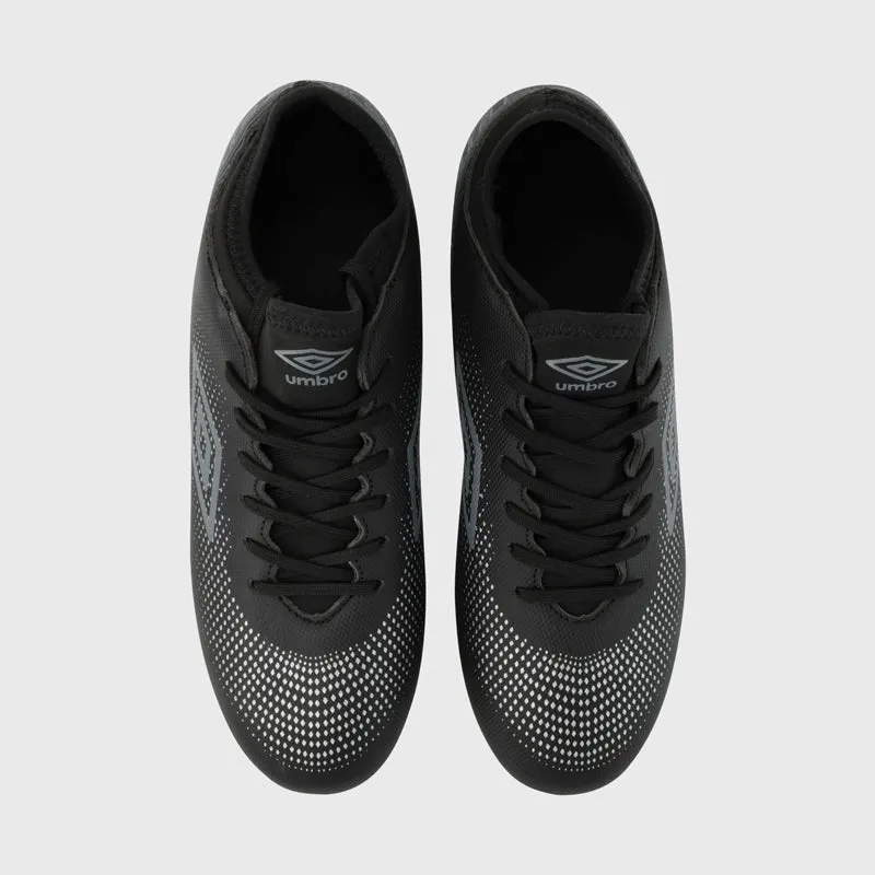 Umbro Mens Aurora Tt Fg Football Boot Black/Grey _ 172127 _ Black sold by Tekkie Town product image thumbnail 5