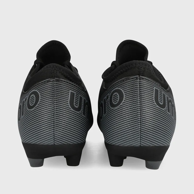 Umbro Mens Aurora Tt Fg Football Boot Black/Grey _ 172127 _ Black sold by Tekkie Town product image thumbnail 4