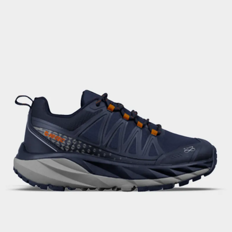 HI-Tec Mens Ravine Outdoor Sneaker Navy/white  _ 181652 _ Navy sold by Tekkie Town