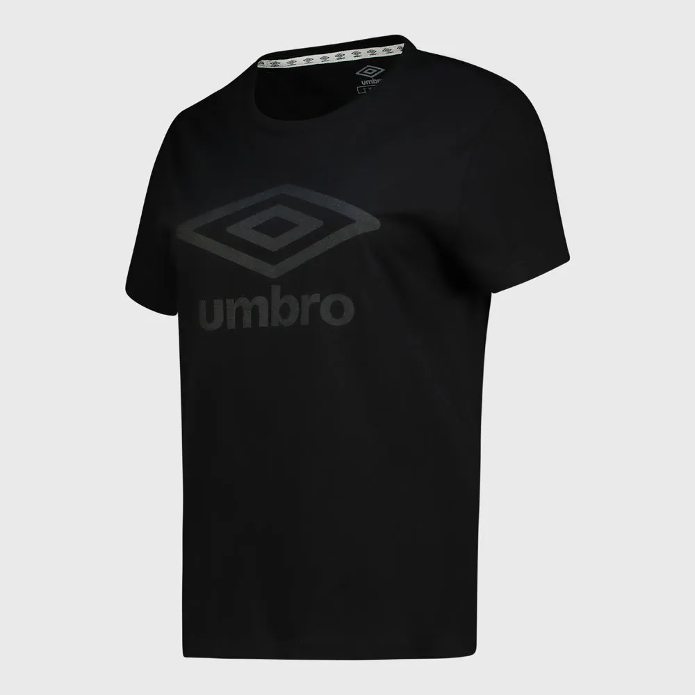 Umbro Womens Harper Tee Black _ 181194 _ Black sold by Tekkie Town