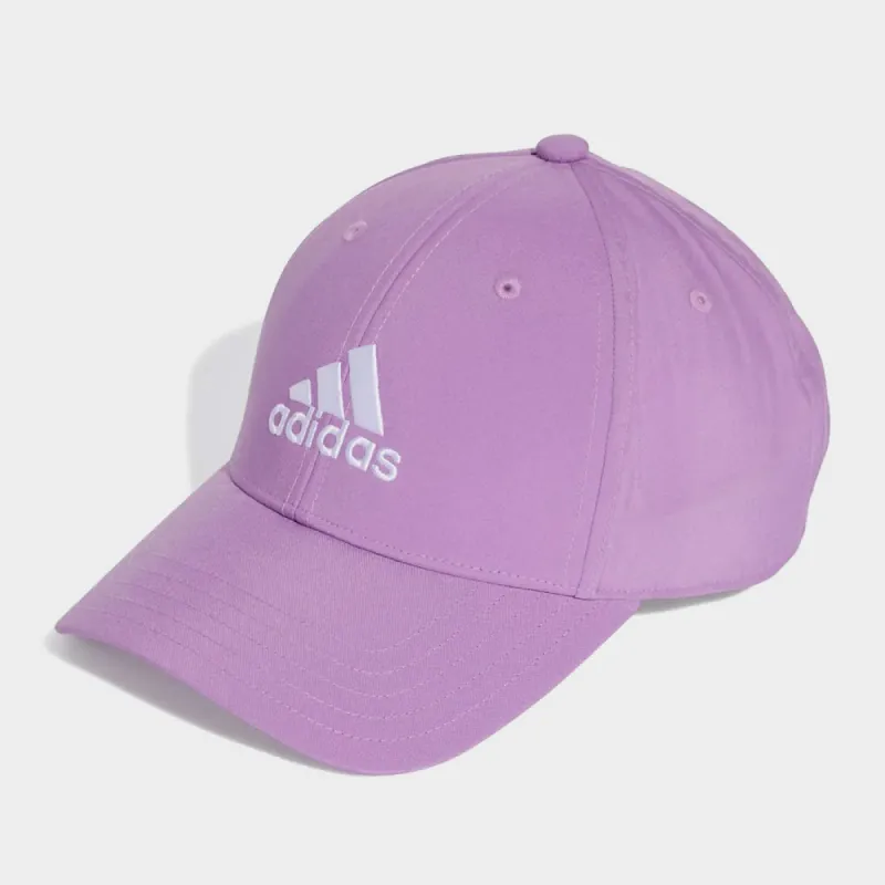Adidas Unisex Embroidered Logo Lightweight Baseball Cap Purple/White _ 182419 _ Purple sold by Tekkie Town