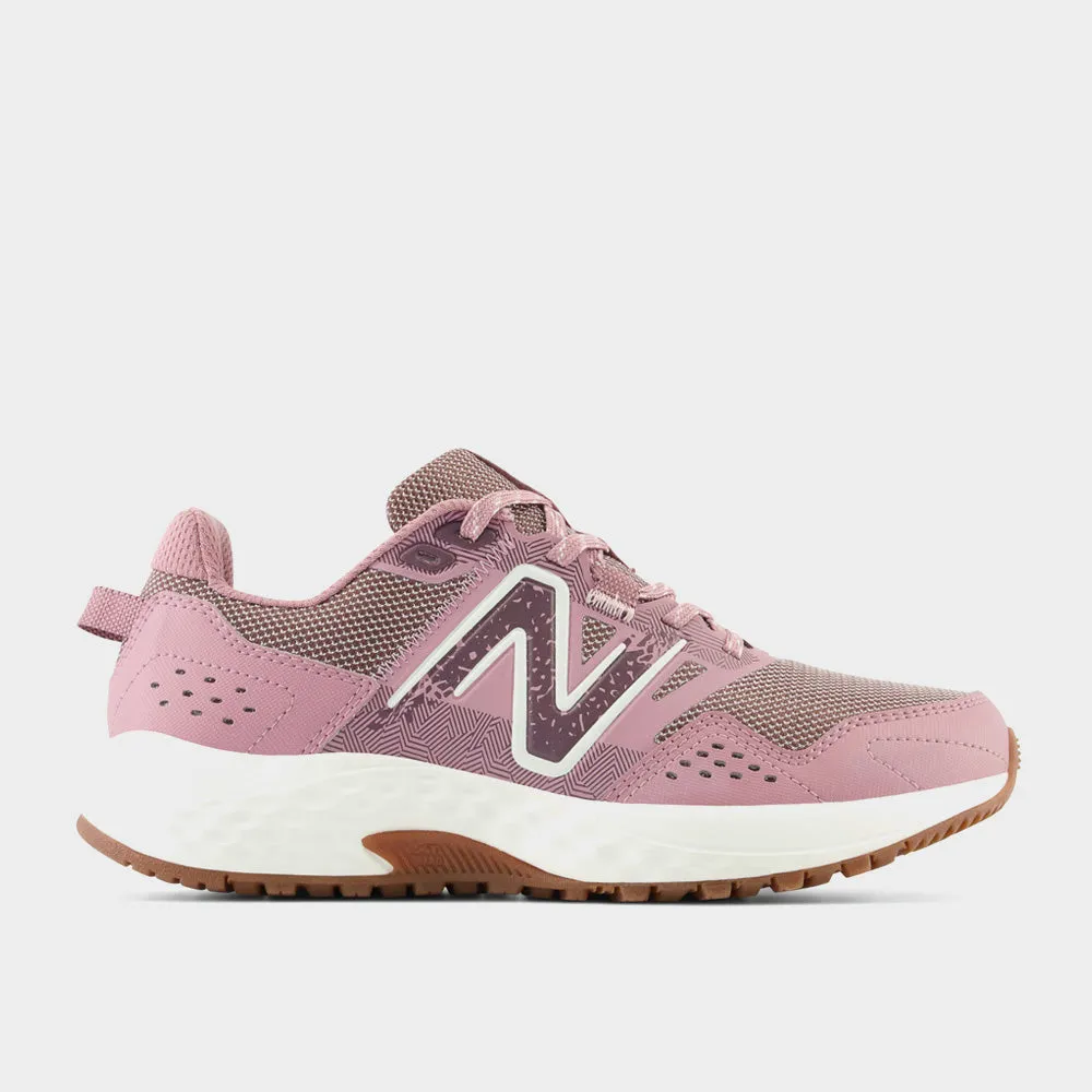 New Balance Women's T410 V8 Trail Running Pink/white _ 180816 _ Pink sold by Tekkie Town