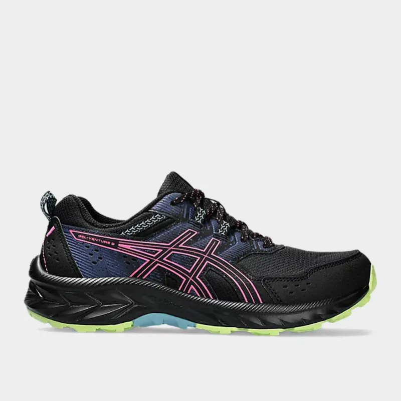 Asics Women's GeL-Venture 9 Trail Running Black Pink _ 173921 _ Black sold by Tekkie Town