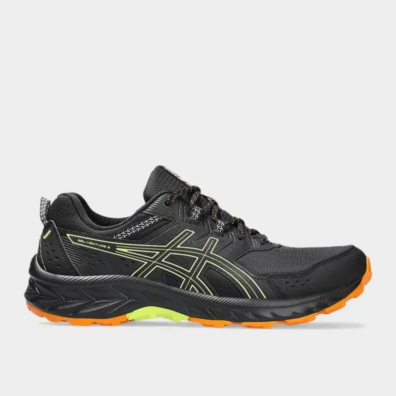 Asics Mens GeL-Venture 9 Trail Running Black Green _ 173920 _ Black sold by Tekkie Town