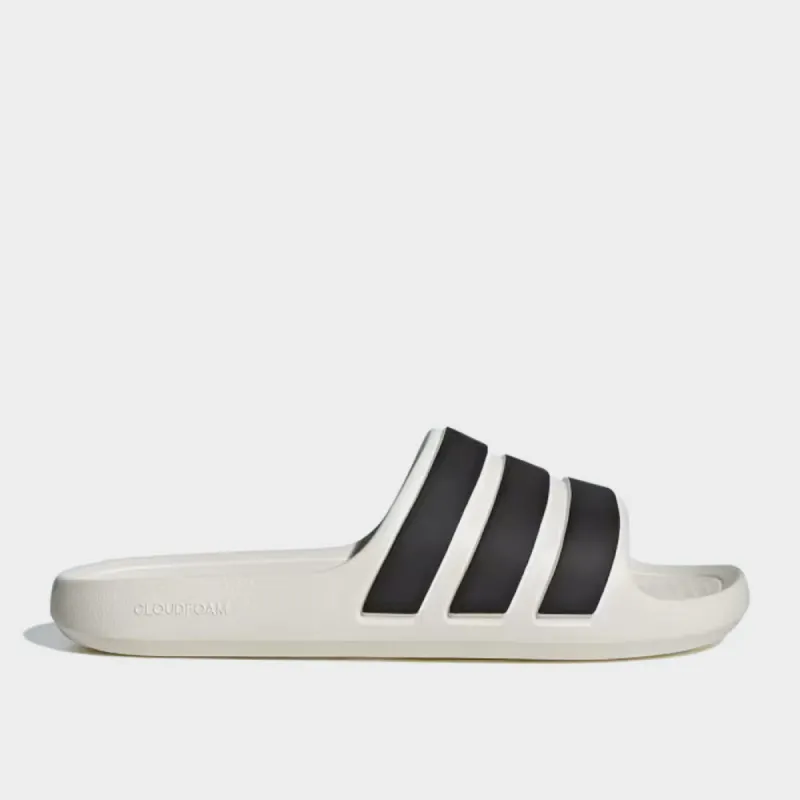 Adidas Unisex Adilette Flow Slides White sold by Tekkie Town
