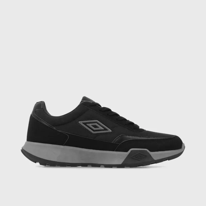 Umbro Mens Mosley Sneaker Black/grey _ 181572 _ Black sold by Tekkie Town