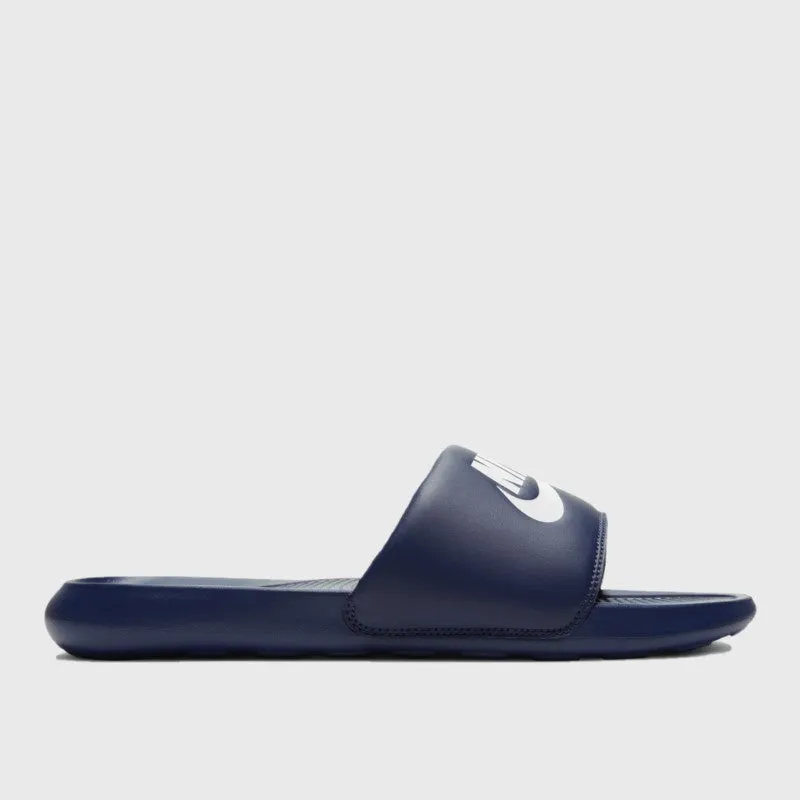 Nike Mens Victori One Slides Navy sold by Tekkie Town product image thumbnail 2