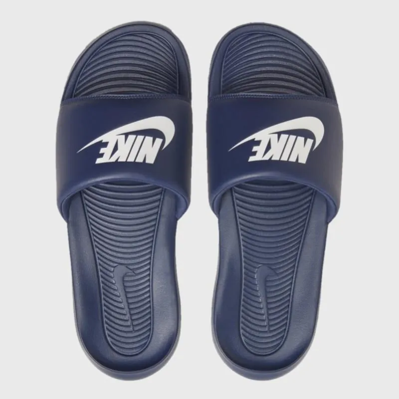 Nike Mens Victori One Slides Navy made by Nike