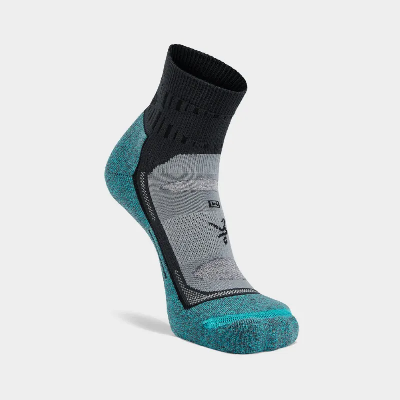 Balega Unisex Anklet Blister Resist Running Sock Blue/Multi _ 180811 _ Blue sold by Tekkie Town