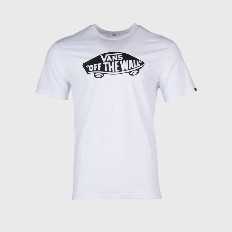 Vans Mens Off The Wall T-shirt White/Black _ 166308 _ White sold by Tekkie Town