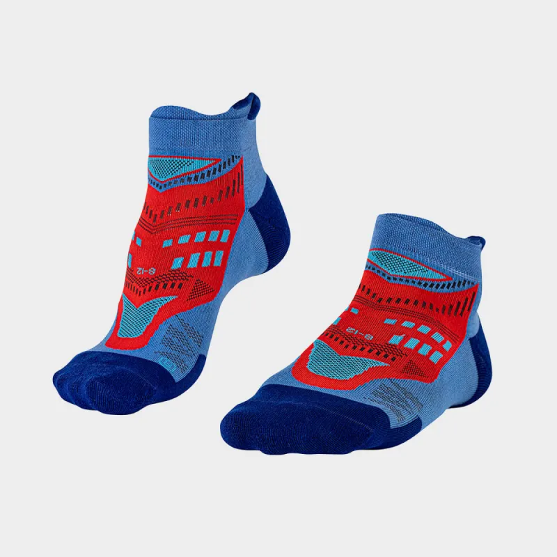 Falke Unisex Ultralight Hidden Sock Blue/Multi _ 180721 _ Blue sold by Tekkie Town