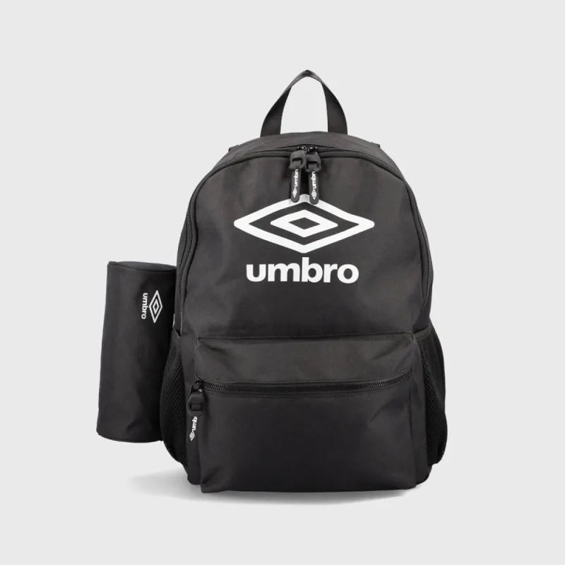 Umbro Unisex Back To School Backpack Set Black made by Umbro