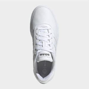 Adidas Women's Court Platform Sneaker White/white _ 172875 _ White sold by Tekkie Town