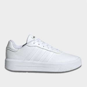 Adidas Women's Court Platform Sneaker White/white _ 172875 _ White sold by Tekkie Town