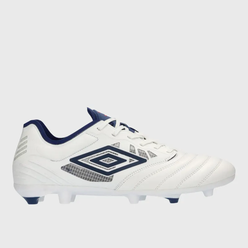 Umbro Mens Tocco Iv Football Off-White/Blue _ 181785 _ White sold by Tekkie Town