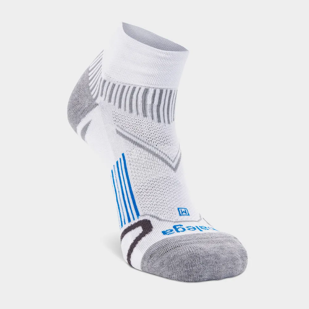 Balega Unisex Anklet Enduro Running Sock White/Multi _ 180807 _ White sold by Tekkie Town