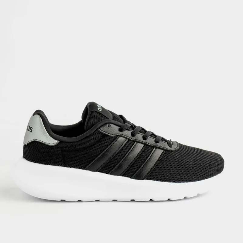 Adidas Womens Lite Racer 3.0 Sneaker Black/White _ 173812 _ Black sold by Tekkie Town