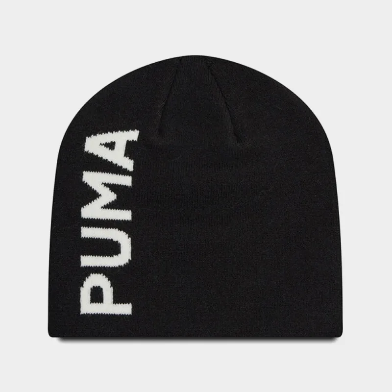 Puma Essential Classic Cuffless Beanie Black made by Puma