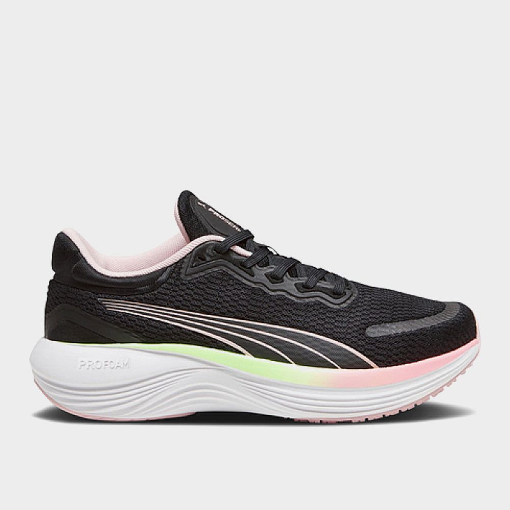 Puma Women's Scend Pro Running Black/pink _ 173651 _ Black sold by Tekkie Town
