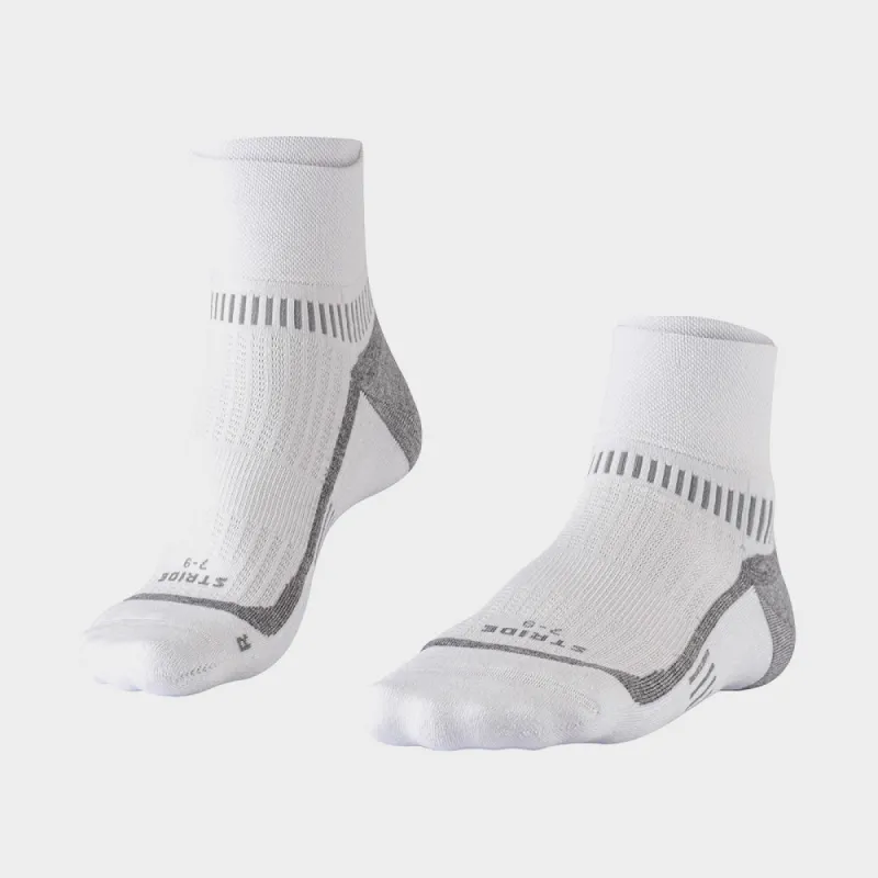 Falke Unisex Stride Anklet Running Socks White sold by Tekkie Town