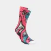 Airwalk Unisex 1 Pack Crazy Zombie Sock Red/Multi _ 181765 _ Red sold by Tekkie Town