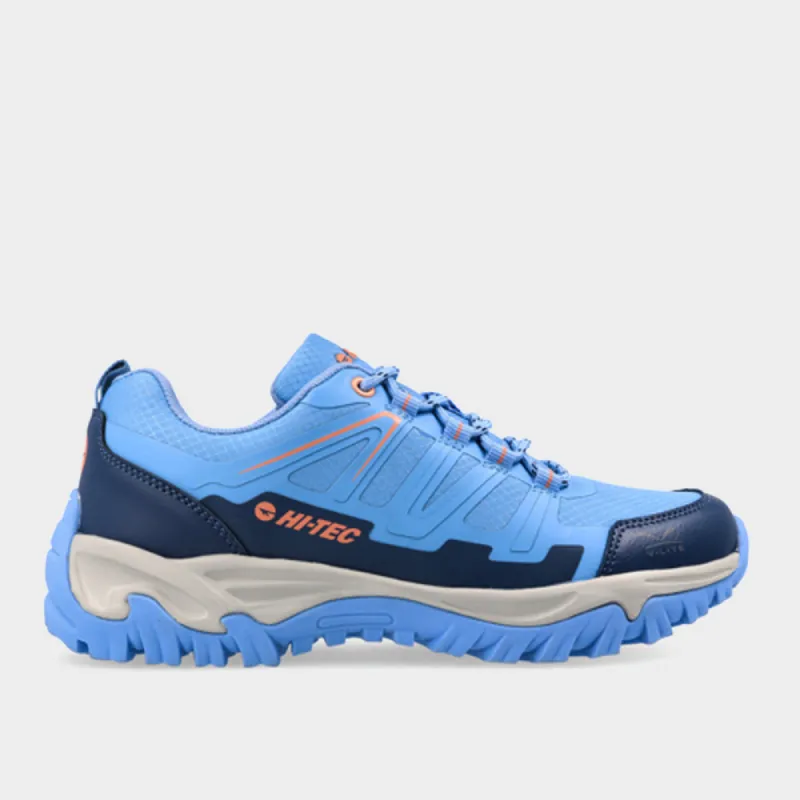 HI-Tec Womens Panthera Trail Outdoor Sneaker Blue/Multi _ 182666 _ Blue sold by Tekkie Town