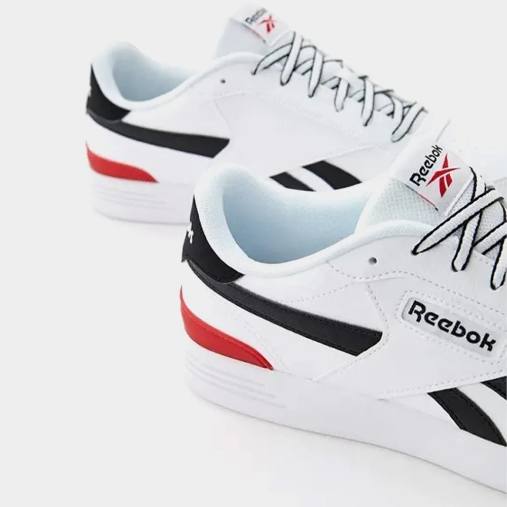 Reebok Mens Court Advance Clip White/Multi 173597 White Parallel