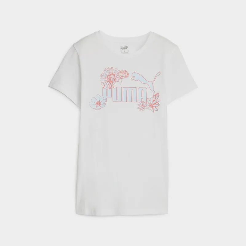 W Ess+ Graphic Tee _ 173775 _ White sold by Tekkie Town