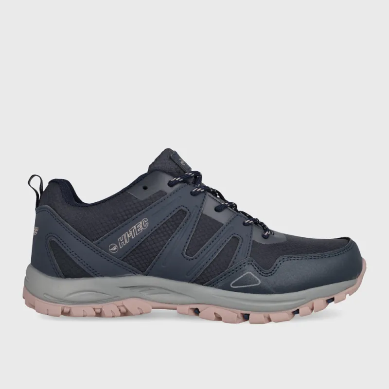 HI-Tec Women's Voyager Outdoor Sneaker Blue/pink _ 181659 _ Blue sold by Tekkie Town
