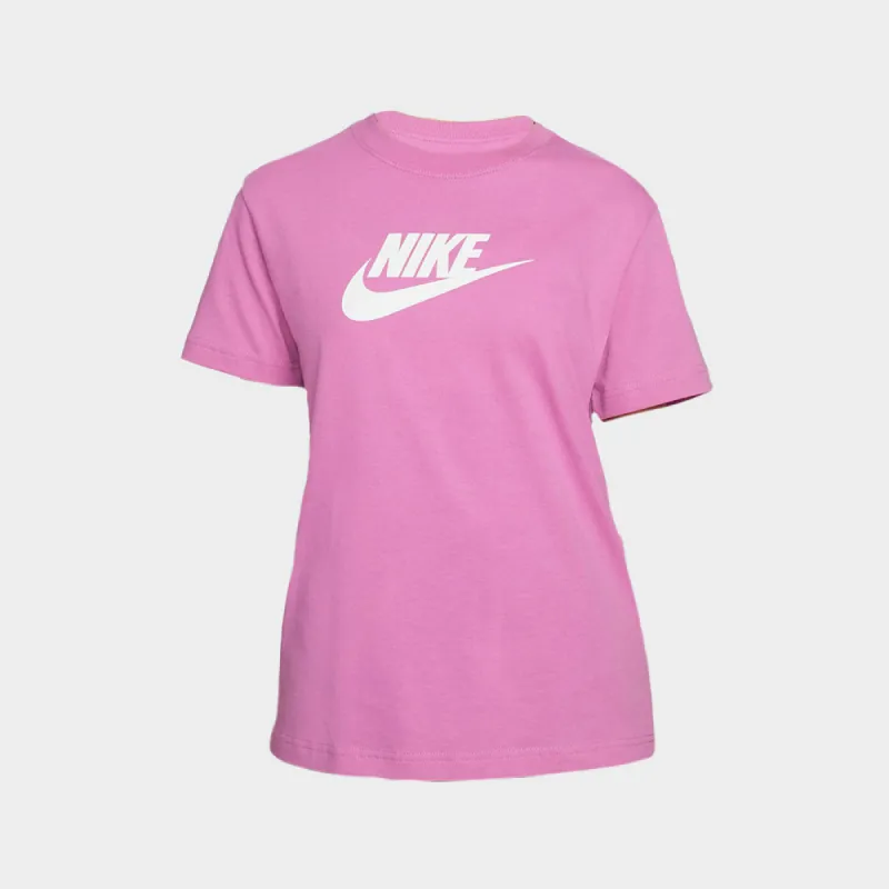 Nike Girls Sportswear Tee Futura SS Boy Purple/White _ 173299 _ Purple sold by Tekkie Town