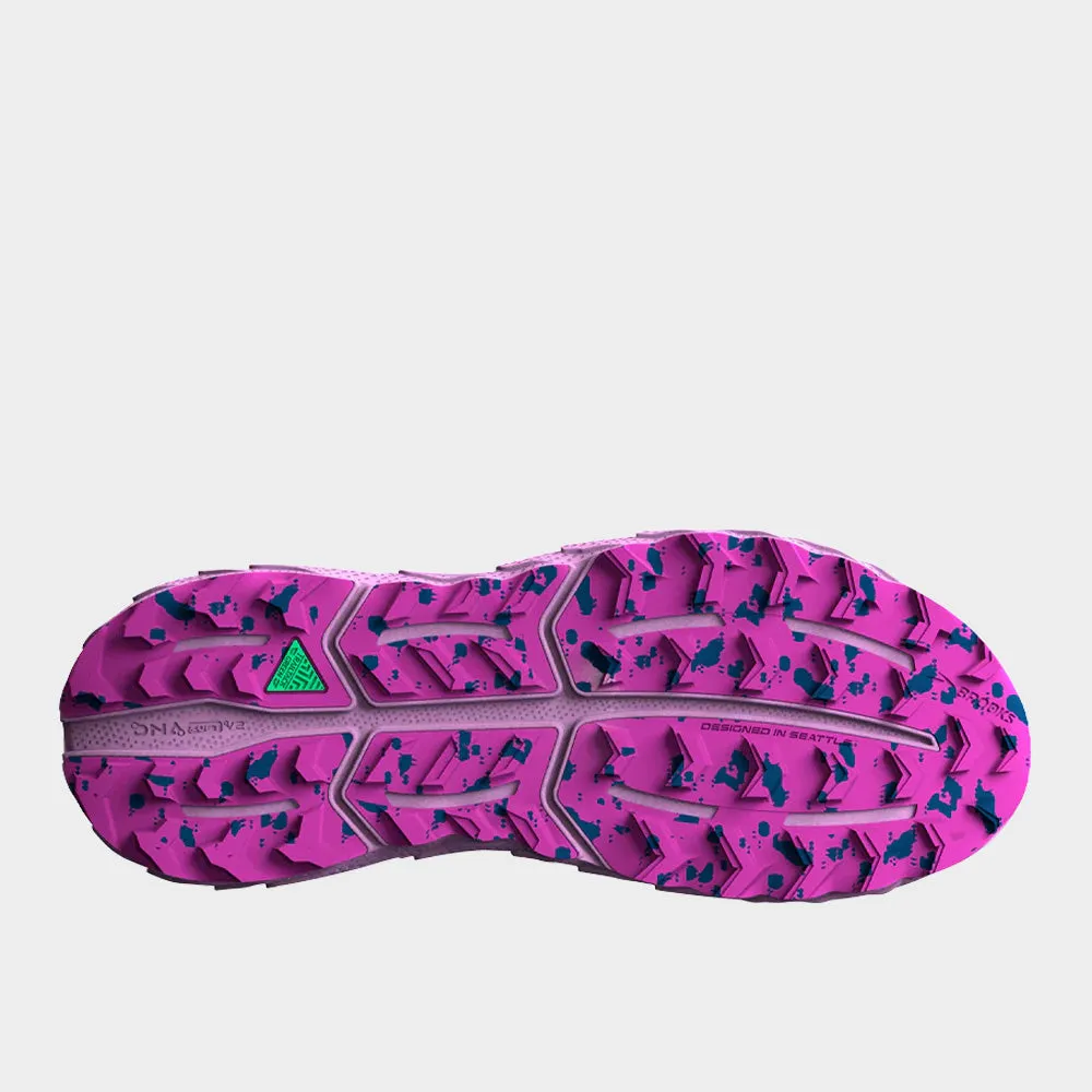 Brooks Women's Cascadia 17 Trail Running Navy/purple _ 180762 _ Blue sold by Tekkie Town product image thumbnail 3