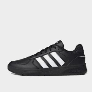Adidas Mens Courtbeat Sneaker Black/white _ 181312 _ Black sold by Tekkie Town