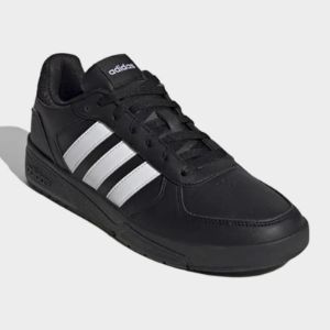 Adidas Mens Courtbeat Sneaker Black/white _ 181312 _ Black sold by Tekkie Town