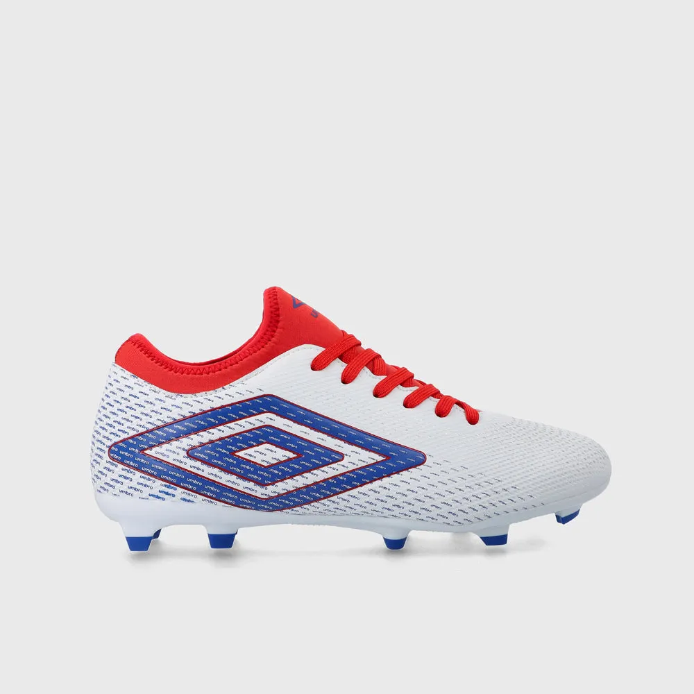 Umbro Mens Australis Football Boots White sold by Tekkie Town