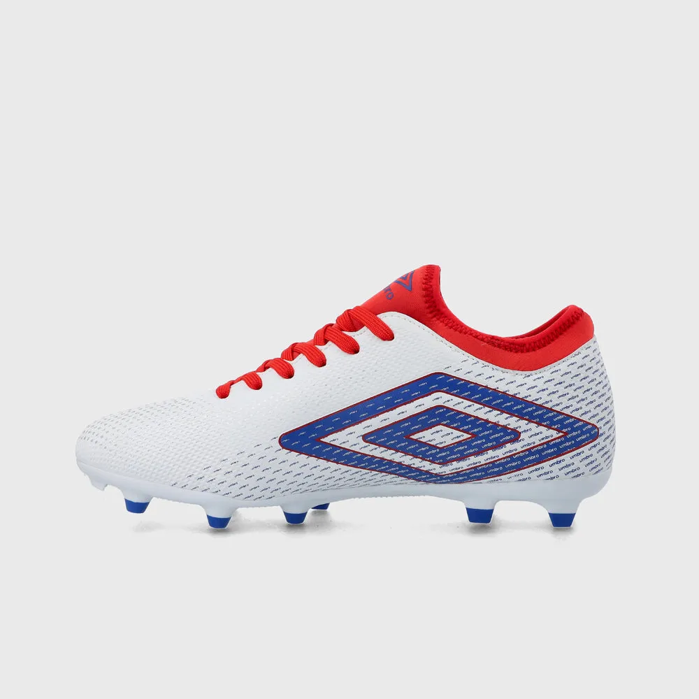 Umbro Mens Australis Football Boots White sold by Tekkie Town product image thumbnail 2