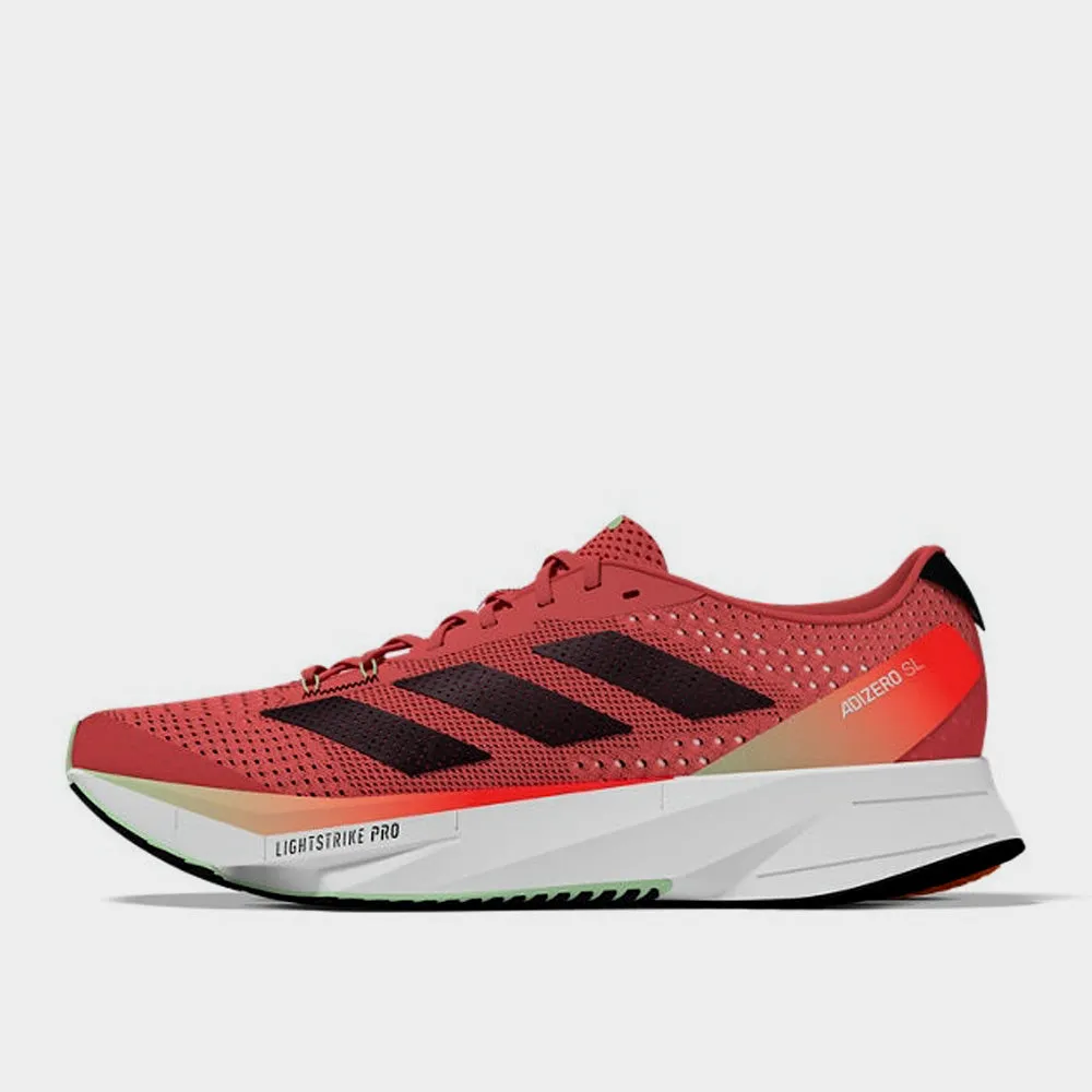 Adidas Mens Adizero Sl Performance Running Red/black _ 180770 _ Red sold by Tekkie Town product image thumbnail 2