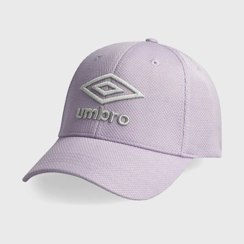 Umbro Unisex Fitted Peak Cap Purple/White _ 180447 _ Purple sold by Tekkie Town