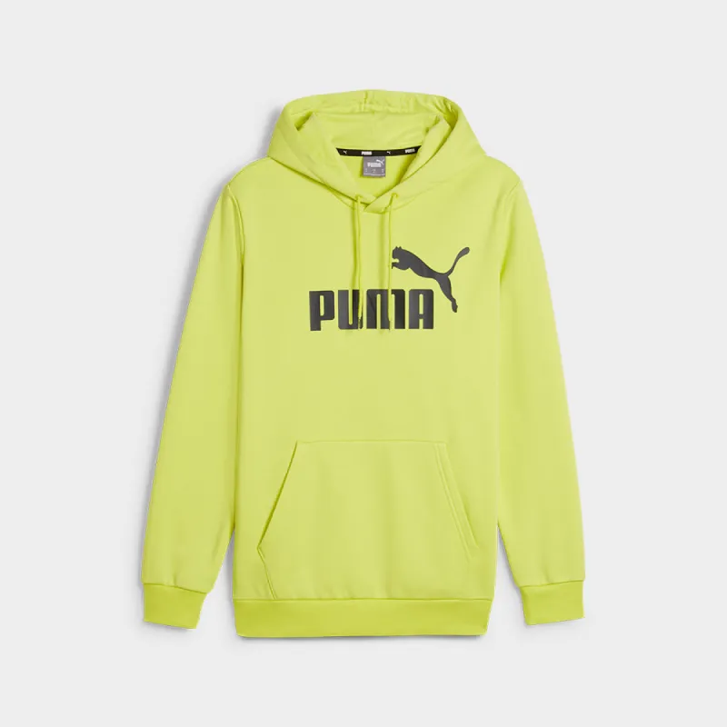 Puma Mens Essential Big Logo Hoodie Green _ 181385 _ Green sold by Tekkie Town